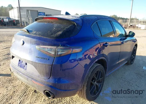 2021 Alfa Romeo Stelvio Ti Sport Awd from USA, damaged, VIN ZASPAKBN9M7D02259